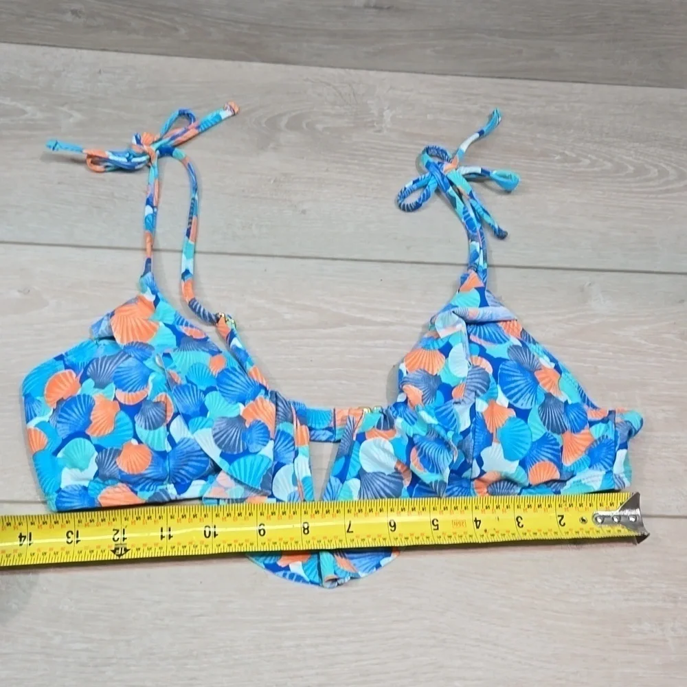 NWOT Decree Women Bikini bra sz L